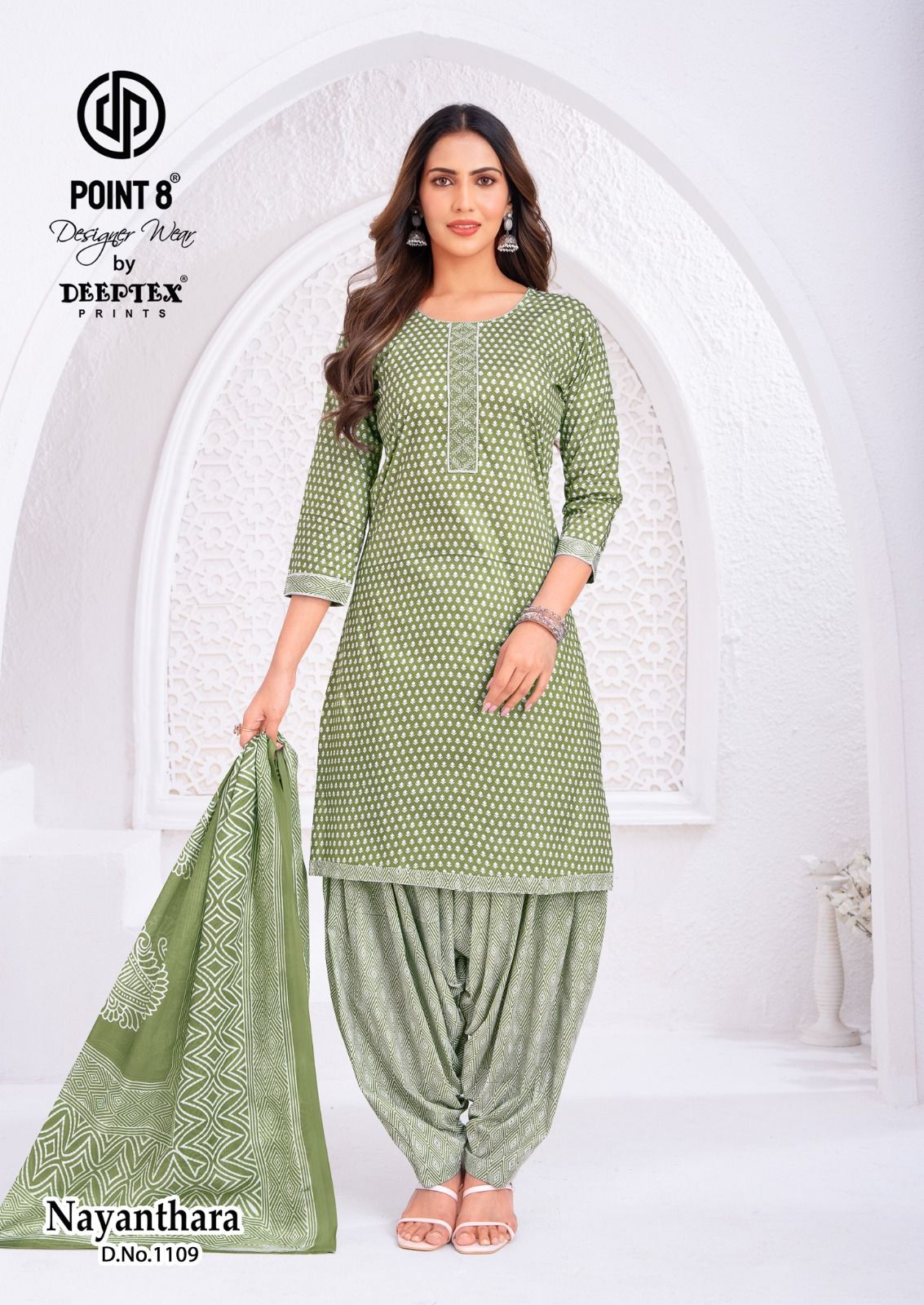 Deeptex Nayanthara Vol 11 Readymade Cotton Printed Patiyala Dress