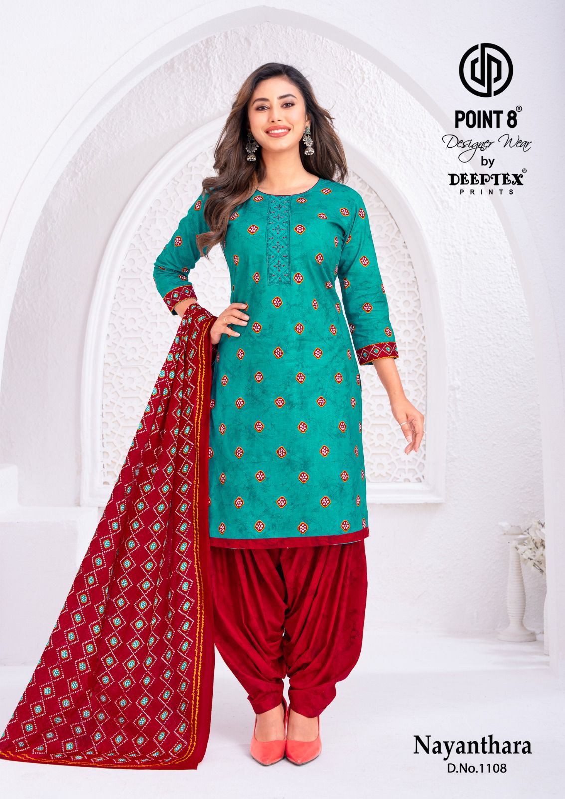 Deeptex Nayanthara Vol 11 Readymade Cotton Printed Patiyala Dress