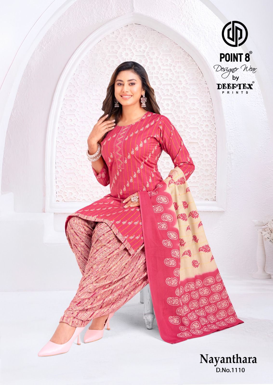 Deeptex Nayanthara Vol 11 Readymade Cotton Printed Patiyala Dress