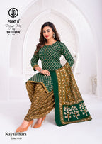 Deeptex Nayanthara Vol 11 Readymade Cotton Printed Patiyala Dress