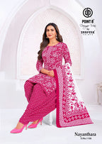 Deeptex Nayanthara Vol 11 Readymade Cotton Printed Patiyala Dress