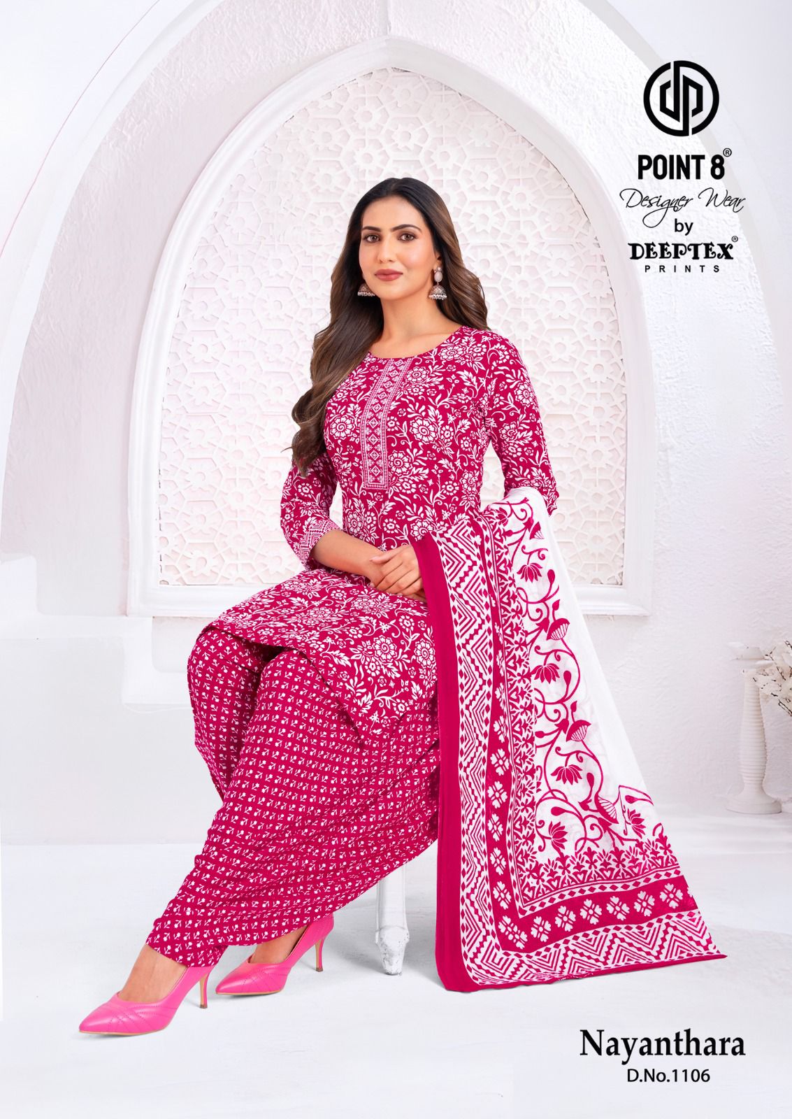 Deeptex Nayanthara Vol 11 Readymade Cotton Printed Patiyala Dress