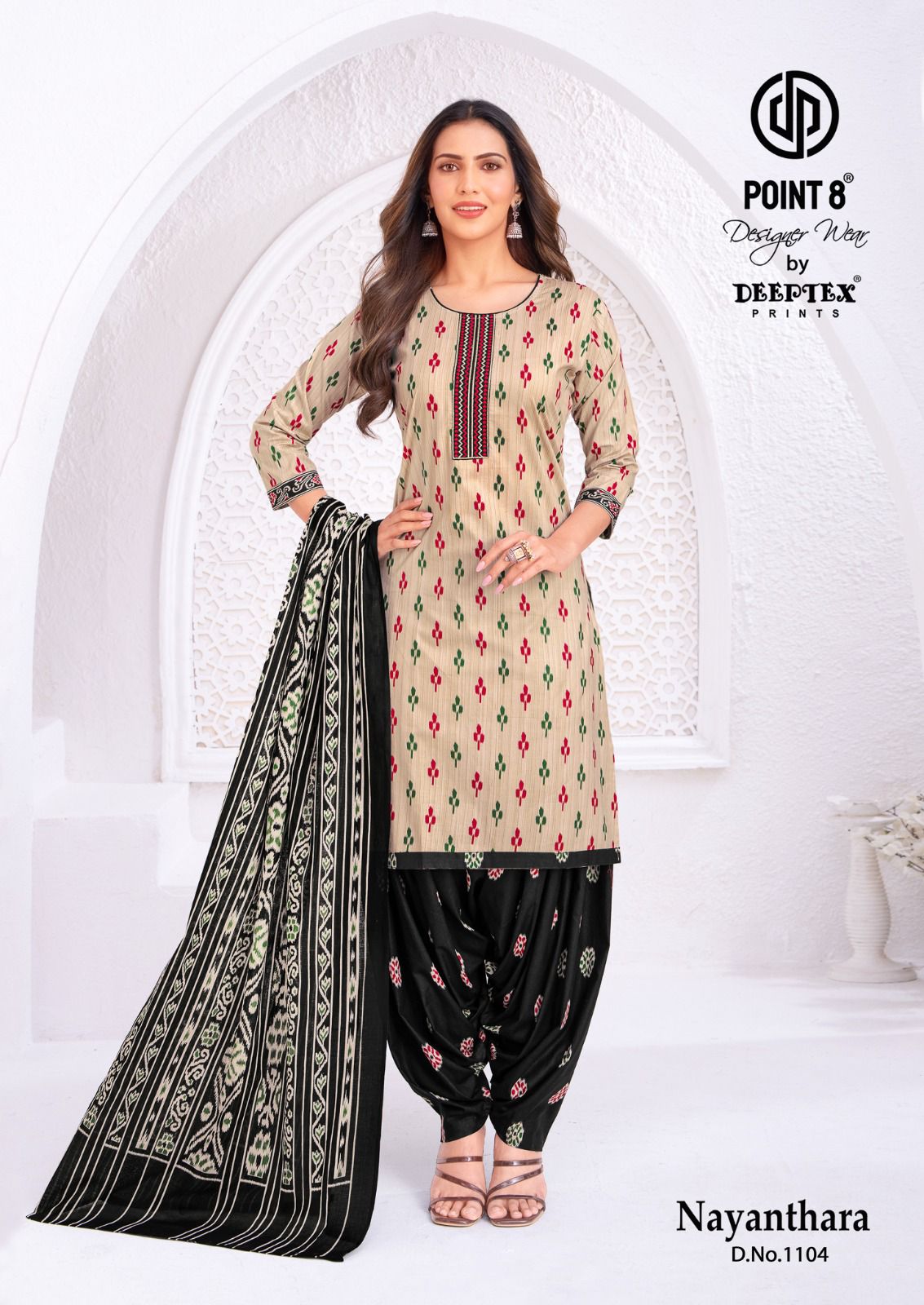 Deeptex Nayanthara Vol 11 Readymade Cotton Printed Patiyala Dress