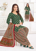 Miss World Ajrakh Vol 14 Readymade Cotton Patiyala Dress Collection