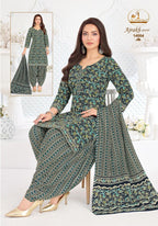 Miss World Ajrakh Vol 14 Readymade Cotton Patiyala Dress Collection
