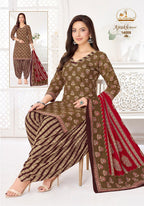 Miss World Ajrakh Vol 14 Readymade Cotton Patiyala Dress Collection