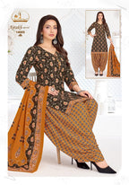 Miss World Ajrakh Vol 14 Readymade Cotton Patiyala Dress Collection
