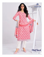 Deeptex Chief Guest Vol 44 Cotton Printed Fancy Dress Material