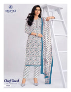 Deeptex Chief Guest Vol 44 Cotton Printed Fancy Dress Material