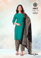 Deeptex Kabhi Kabhi Vol 2 Readymade Cotton Kurti Pant With Dupatta