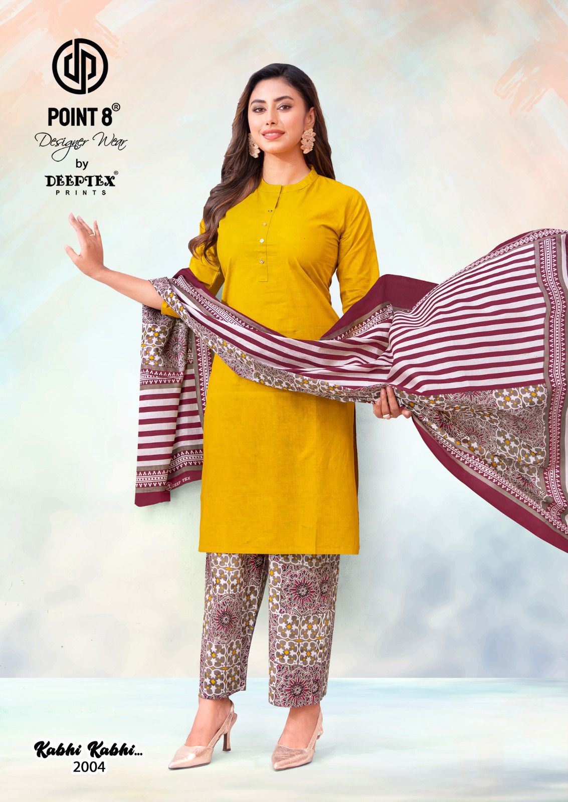 Deeptex Kabhi Kabhi Vol 2 Readymade Cotton Kurti Pant With Dupatta