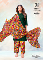 Deeptex Kabhi Kabhi Vol 2 Readymade Cotton Kurti Pant With Dupatta
