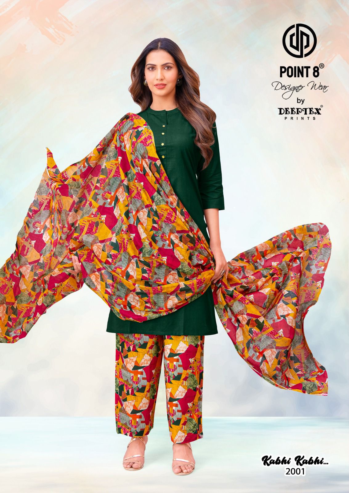 Deeptex Kabhi Kabhi Vol 2 Readymade Cotton Kurti Pant With Dupatta