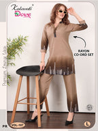 Kalavatis Vol 107 A Rayon Co Ord Set Collection