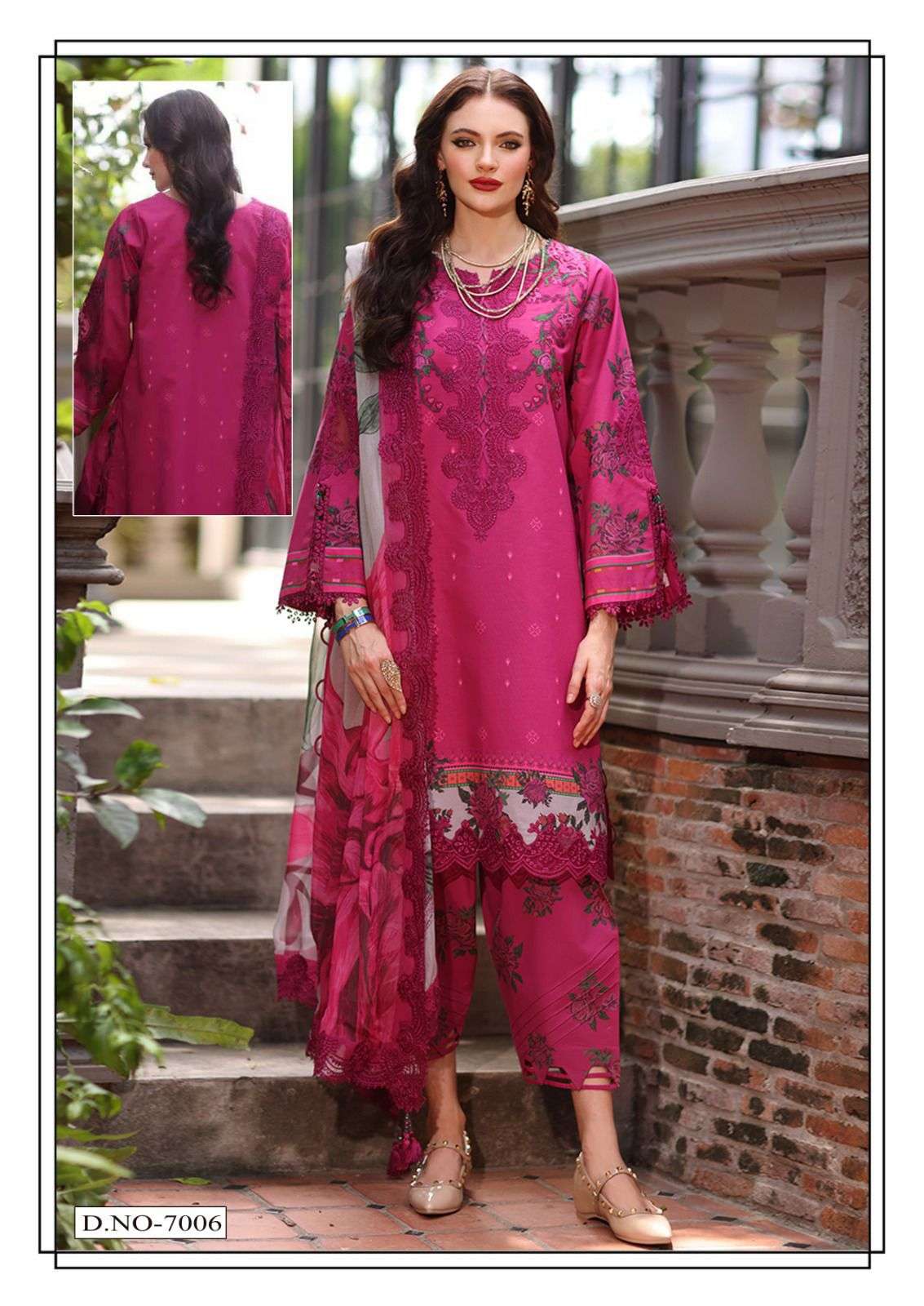 Farida Ramsha Nx Readymade Lawn Cotton Karachi Kurti Set