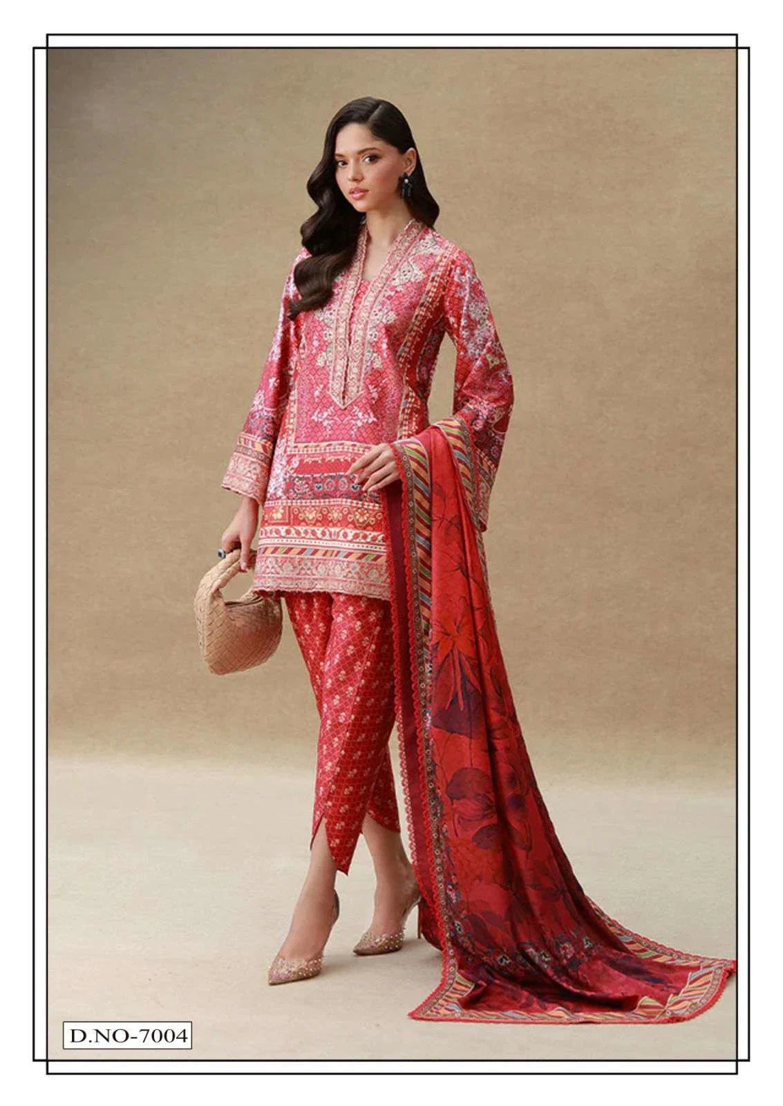 Farida Ramsha Nx Readymade Lawn Cotton Karachi Kurti Set