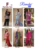 Farida Ramsha Nx Readymade Lawn Cotton Karachi Kurti Set