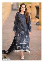 Keval Maryum And Maria Vol 21 Lawn Cotton Karachi Dress Material