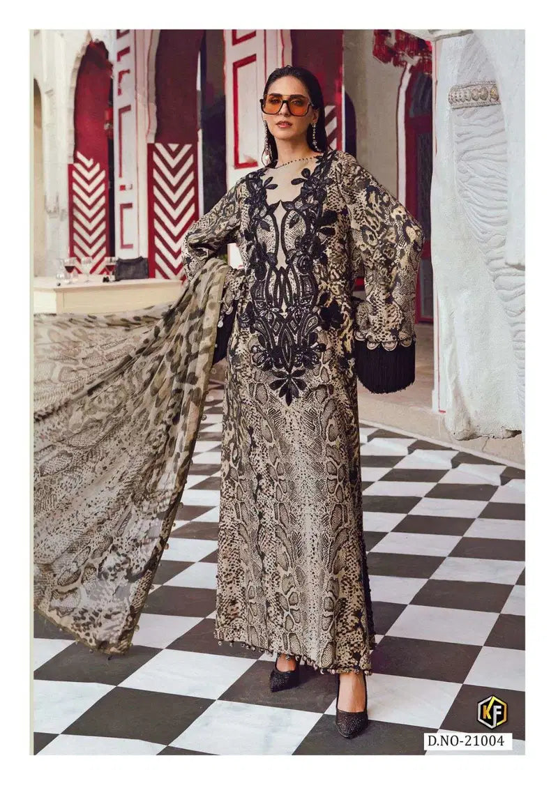 Keval Maryum And Maria Vol 21 Lawn Cotton Karachi Dress Material