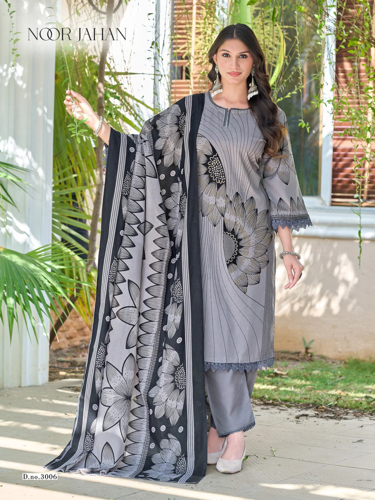 Ganesha Noor Jahan Vol 3 Indo Cotton Karachi Dress Material