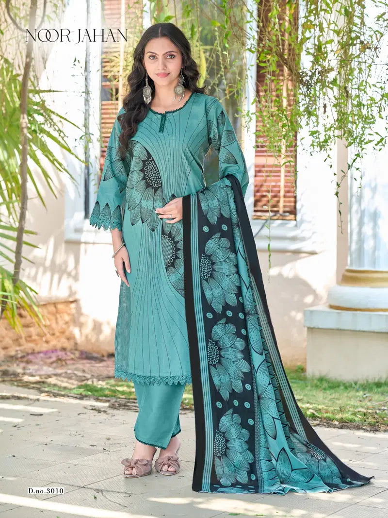 Ganesha Noor Jahan Vol 3 Indo Cotton Karachi Dress Material