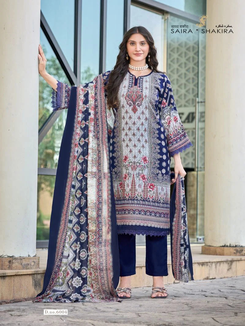 Ganesha Saira Shakira Vol 6 Readymade Indo Cotton Kurti Set