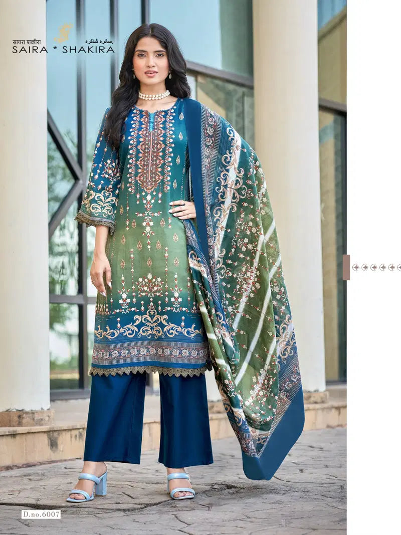 Ganesha Saira Shakira Vol 6 Readymade Indo Cotton Kurti Set