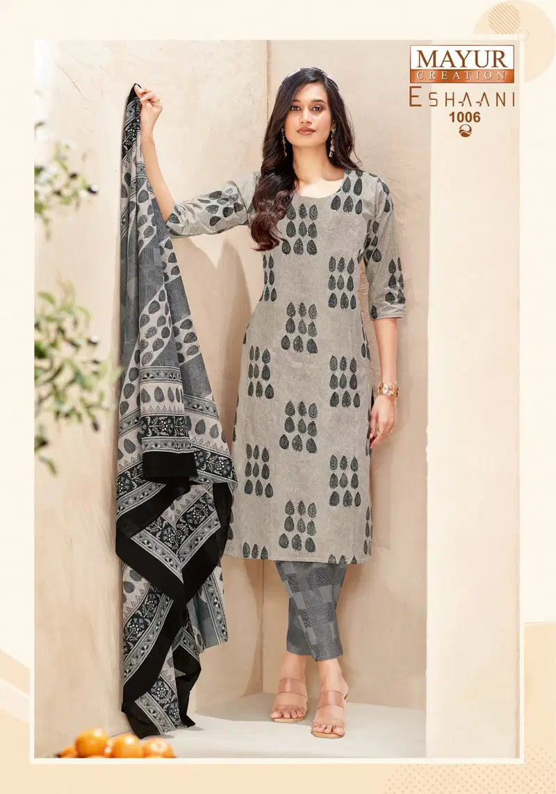 Mayur Eshaani Vol 1 Cotton Printed Fancy Dress Material Collection