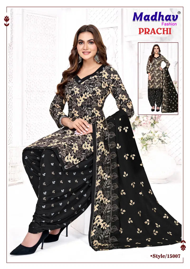 Madhav Prachi Vol 15 Cotton Printed Daily Wear Dress Material
