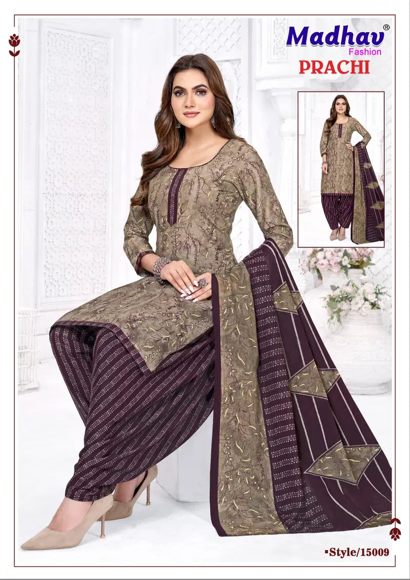 Madhav Prachi Vol 15 Cotton Printed Daily Wear Dress Material