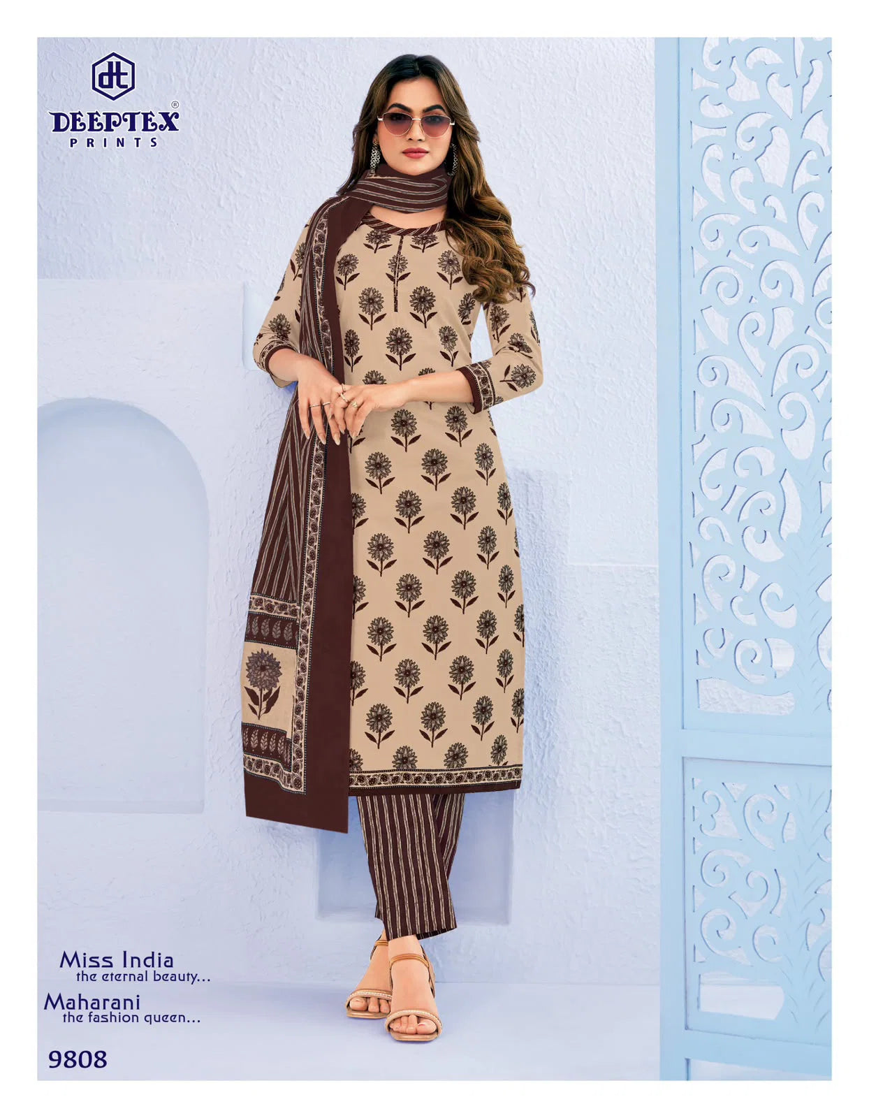 Deeptex Miss India Vol 98 Cotton Printed Dress Material Collection