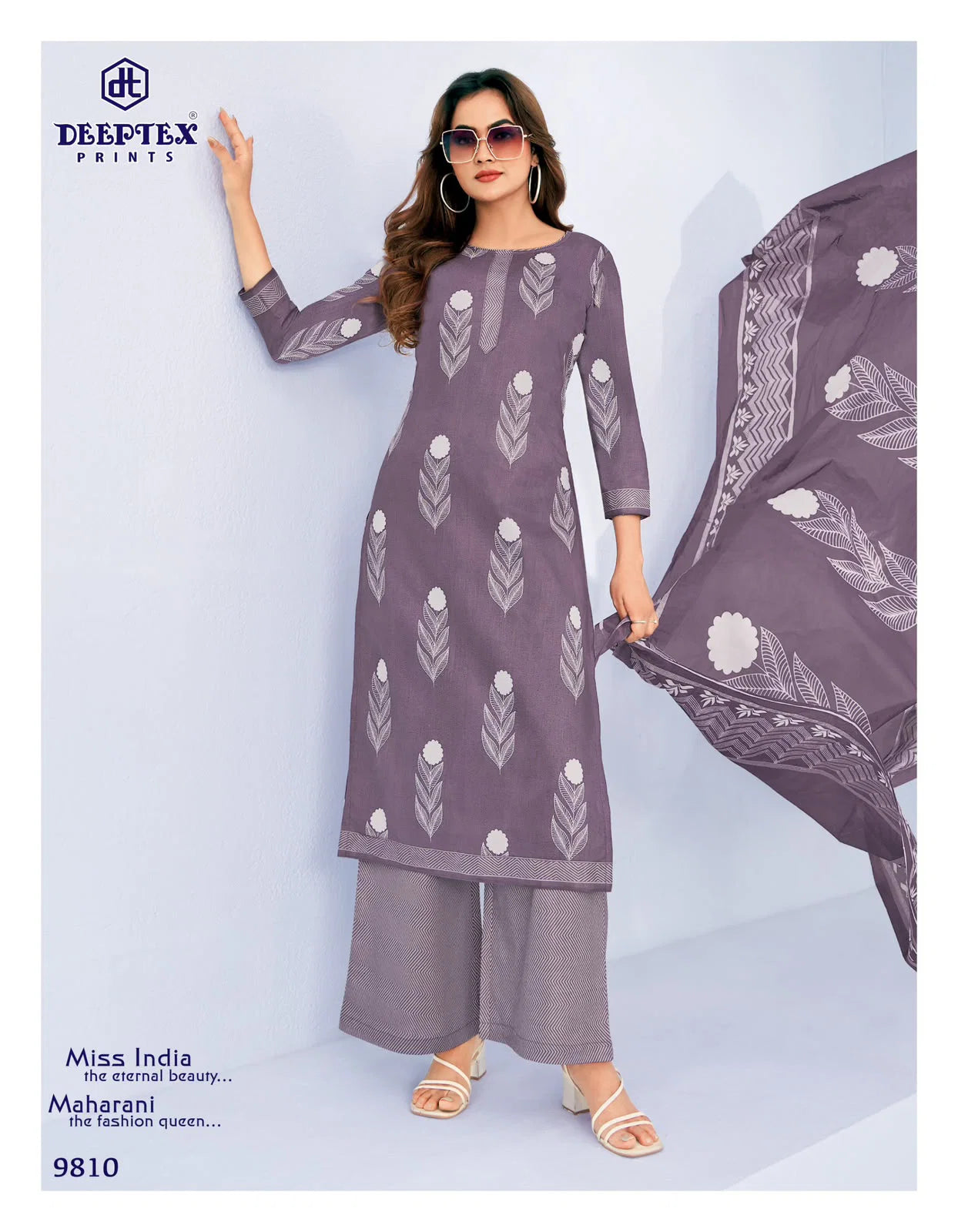 Deeptex Miss India Vol 98 Cotton Printed Dress Material Collection