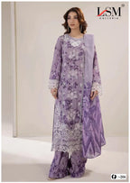 Lsm Firdous Queen Vol 20 Lawn Cotton Karachi Dress Material