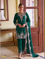 Fenny Beads Vol 2 Rangoli Crush Sequence Worked Salwar Kameez