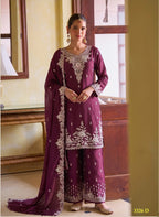 Fenny Beads Vol 2 Rangoli Crush Sequence Worked Salwar Kameez