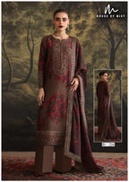 House Of Mist Ghazal Vol 24 Cotton Printed Karachi Dress Material