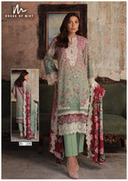 House Of Mist Ghazal Vol 24 Cotton Printed Karachi Dress Material