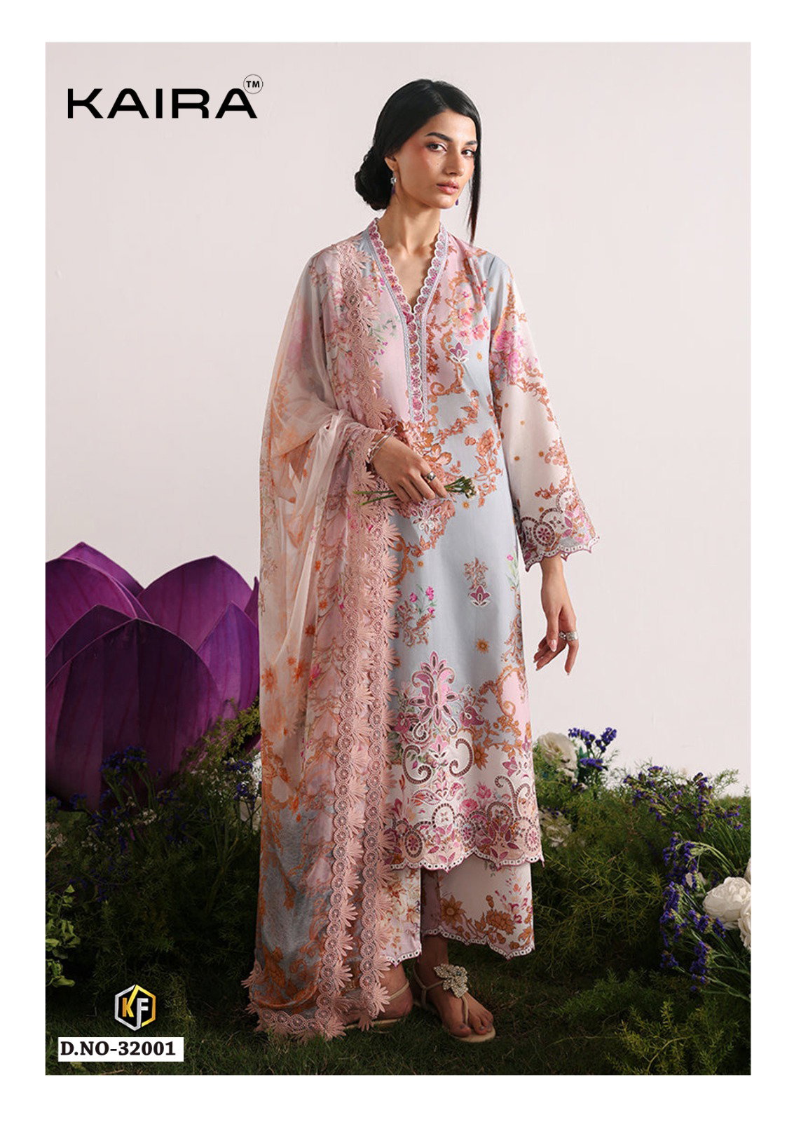 Keval Kaira Vol 32 Readymade Cotton Karachi Kurti Set Collection