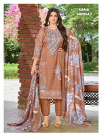 Ganesha Sana Safinaz Vol 12 Readymade Cotton Karachi Kurti Set