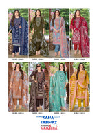 Ganesha Sana Safinaz Vol 12 Readymade Cotton Karachi Kurti Set