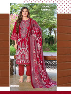 Ganesha Sana Safinaz Vol 12 Readymade Cotton Karachi Kurti Set