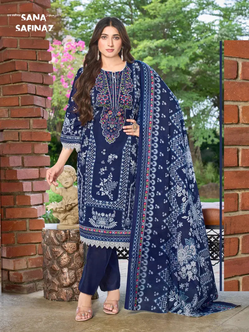 Ganesha Sana Safinaz Vol 12 Readymade Cotton Karachi Kurti Set