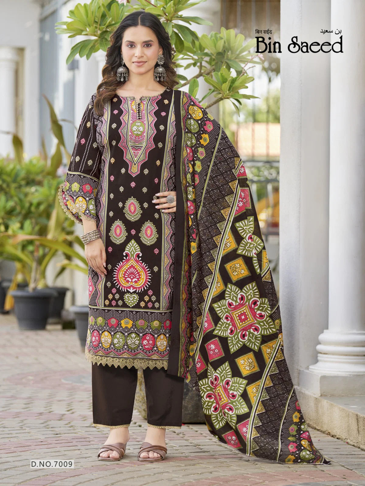 Ganesha Bin Saeed Vol 7 Cotton Printed Karachi Dress Material