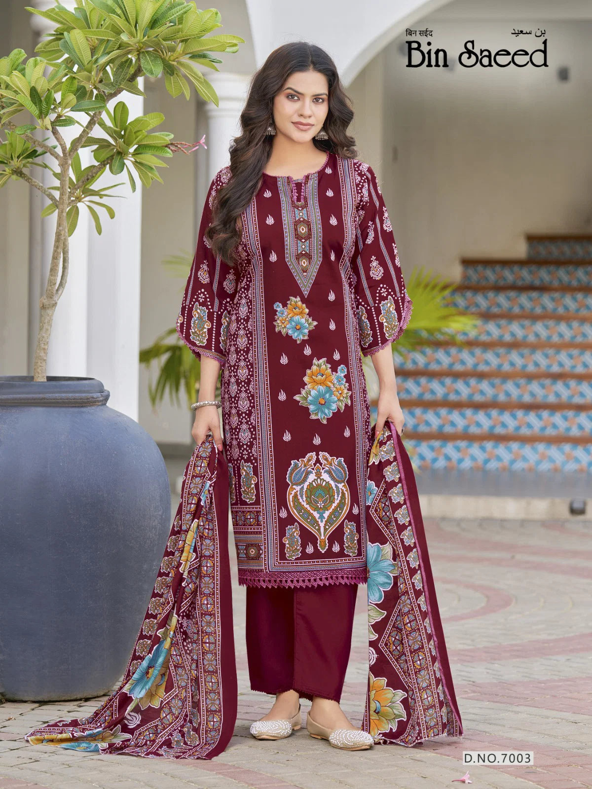 Ganesha Bin Saeed Vol 7 Cotton Printed Karachi Dress Material