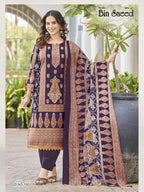 Ganesha Bin Saeed Vol 7 Cotton Printed Karachi Dress Material