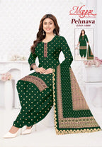 Mayur Pehnava Vol 14 Cotton Printed Fancy Dress Material