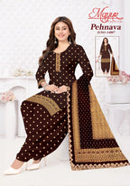 Mayur Pehnava Vol 14 Cotton Printed Fancy Dress Material