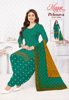 Mayur Pehnava Vol 14 Cotton Printed Fancy Dress Material