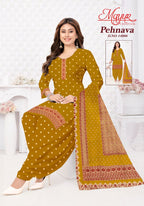 Mayur Pehnava Vol 14 Cotton Printed Fancy Dress Material