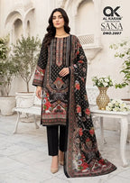 Al Karam Sana Vol 2 Readymade Rayon Cotton Karachi Kurti Pant With Dupatta